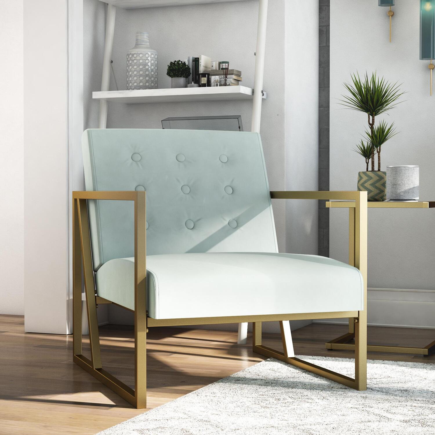 Cl Lexington Modern Accent Chair - Teal