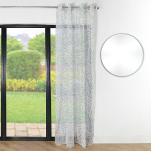 Kameko Abstract Leaf Voile Curtain