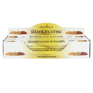 Elements Frankincense  Myrrh Incense Sticks Set Of 6 Packs