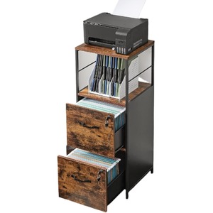 Industrial Filing Cabinet with 2 Drawers