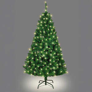 Prelit Bushy Imperial Pine Christmas Tree