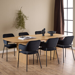 Christo Dining Table and Lima Chair Set