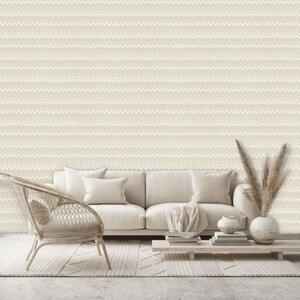 Chalk Chevron Zigzag Geometric Modern Wallpaper