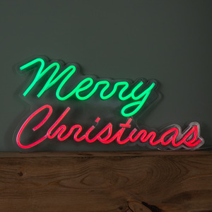 Light up Merry Christmas Neon Flex Sign
