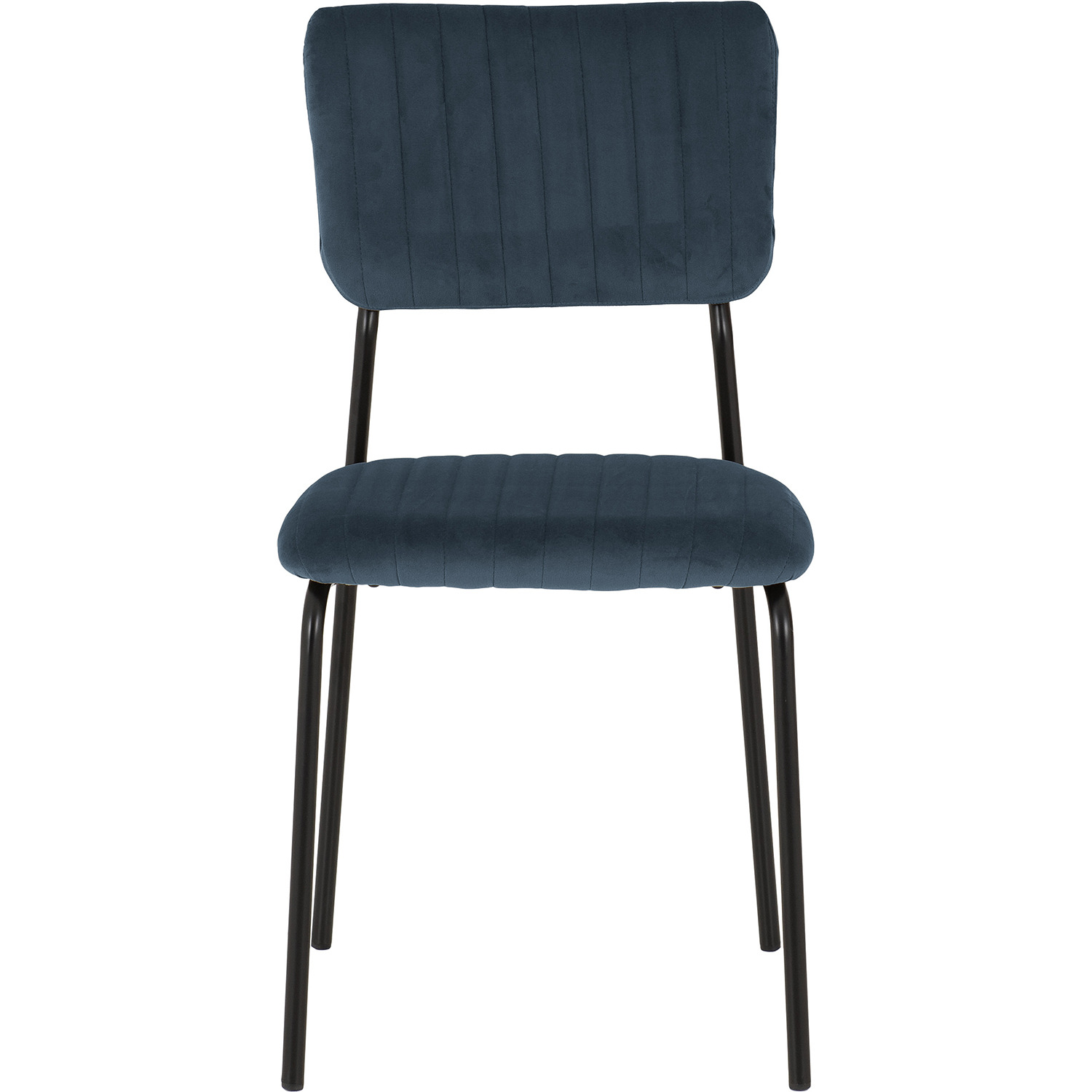 Sheldon Round Glass Top Dining Set - Navy