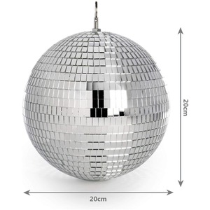 Silver Mirror Disco Ball