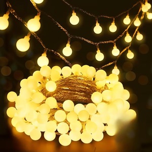 40 LED Battery Powered Warm Globe Fairy Lights