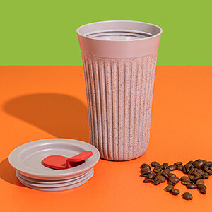 La Cafetire The Beanie Reusable Coffee Cup, 340ml