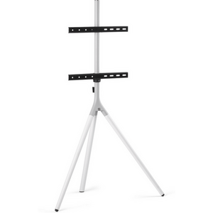 Full Metal Tripod TV Stand for Screen Size 32-65 inch - Arctic White