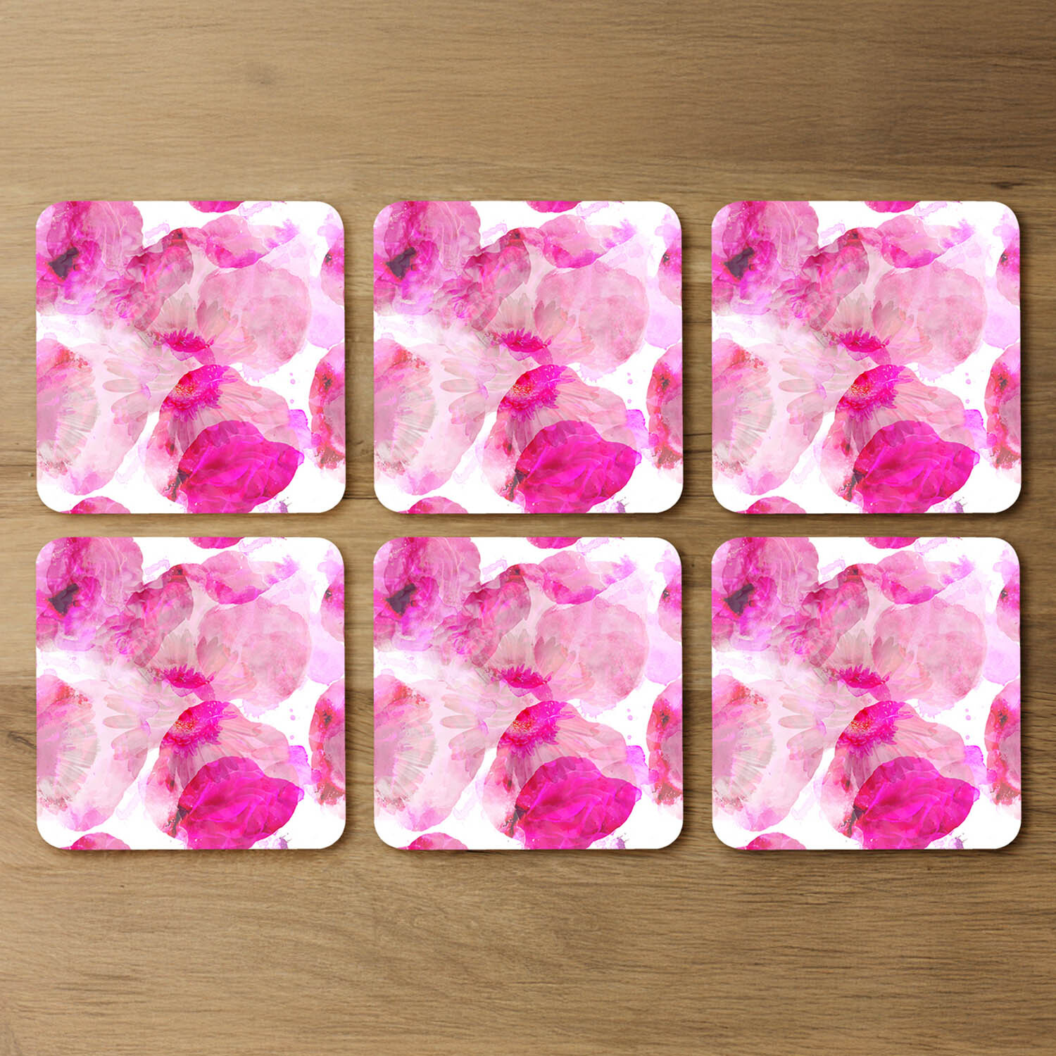 Andrew Lee Bo Ho In Pink Coaster - Pink