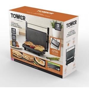 750W Panini Grill