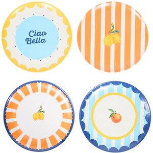 Pack of 4 La Bella Vita Dinner Plates