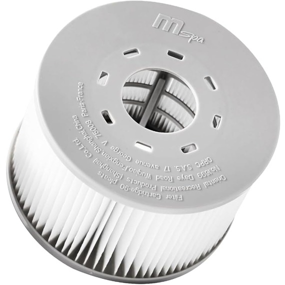 Pack of 2 LF90 Long Fiber Filter Twin for MSPA Oslo 90 Pleats