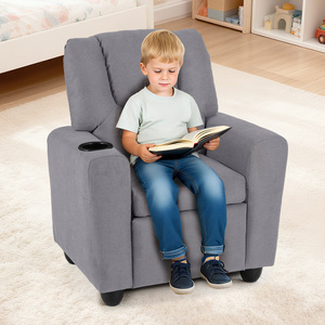 Kids Recliner with Cup Holder