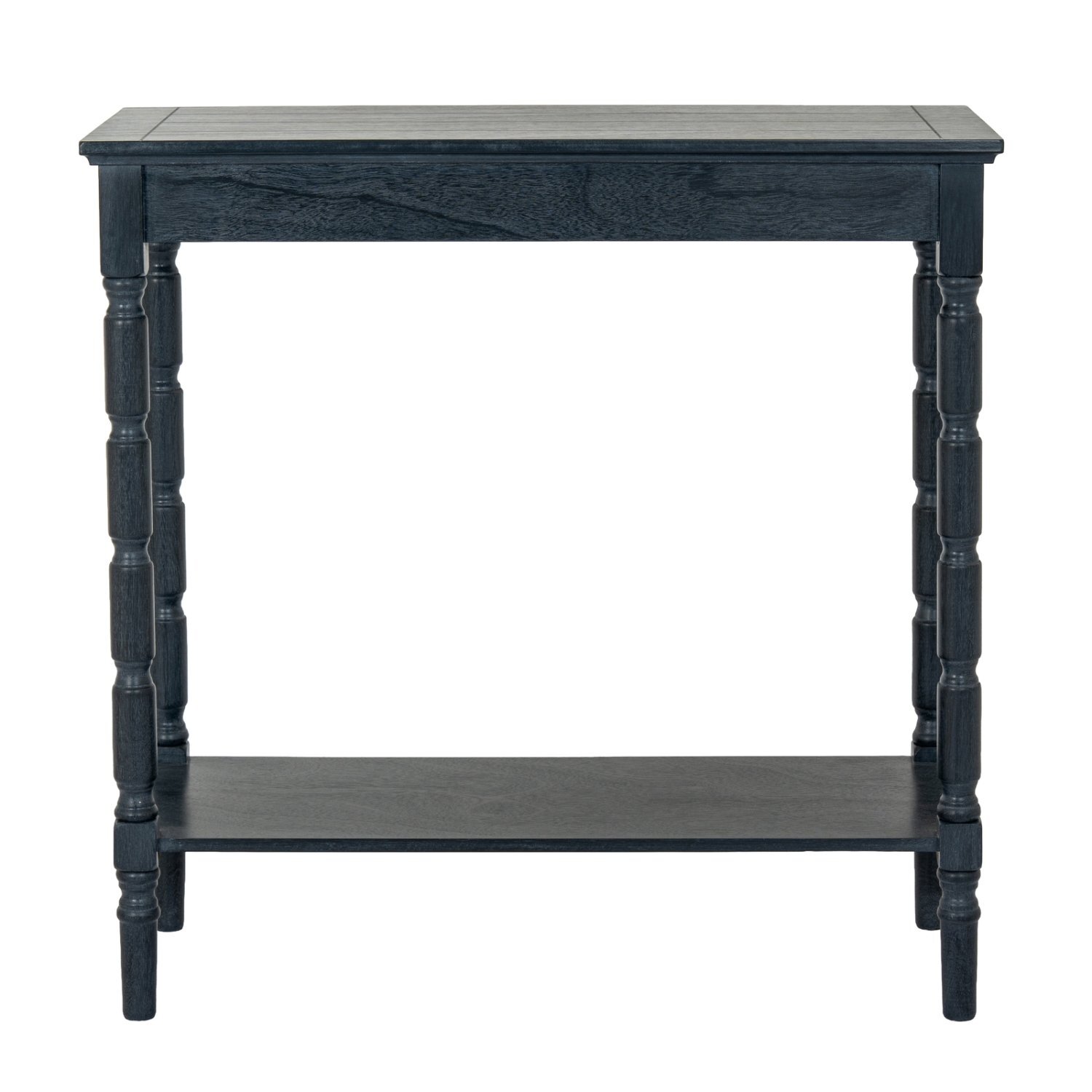 Contour Collection Console Modern Stylish Entryway Display Table - Charcoal