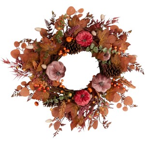 Autumnal Plum Wreath