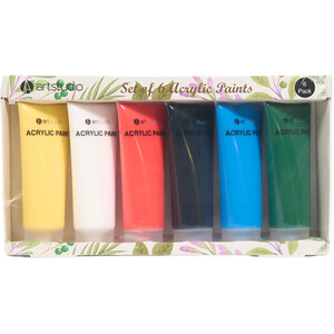 Set of 6 Acrylic Paints