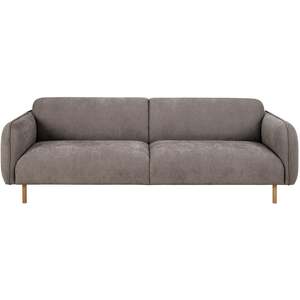 Wyld Haus Cambridge 3-Seater Sofa, Fay Dusty Brown Fabric