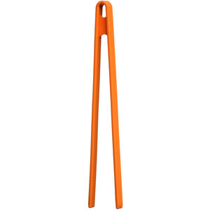 Interiors By Premier Orange Silicone Tongs, Kitchen Food Lifters , Cooking Tongs With Non-Slip Grip