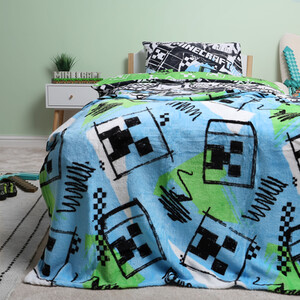 Minecraft Print Throw