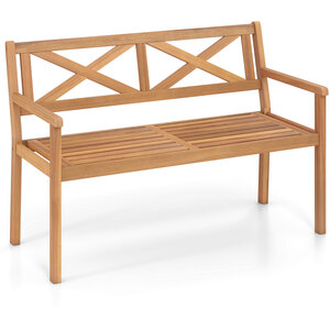2-Person Garden Loveseat Bench