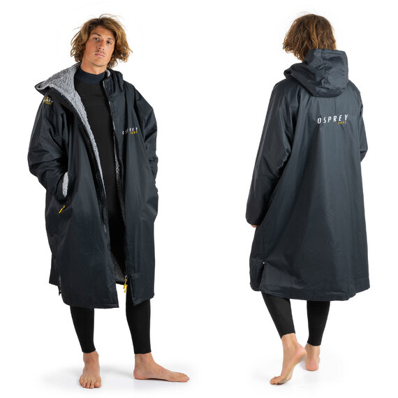 Osprey Waterproof Changing Robe for Kids  Adults  Outdoor Dry Robe - Black