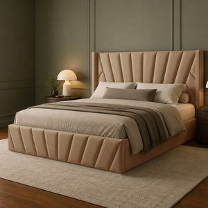 Novada Wingback Bed Frame