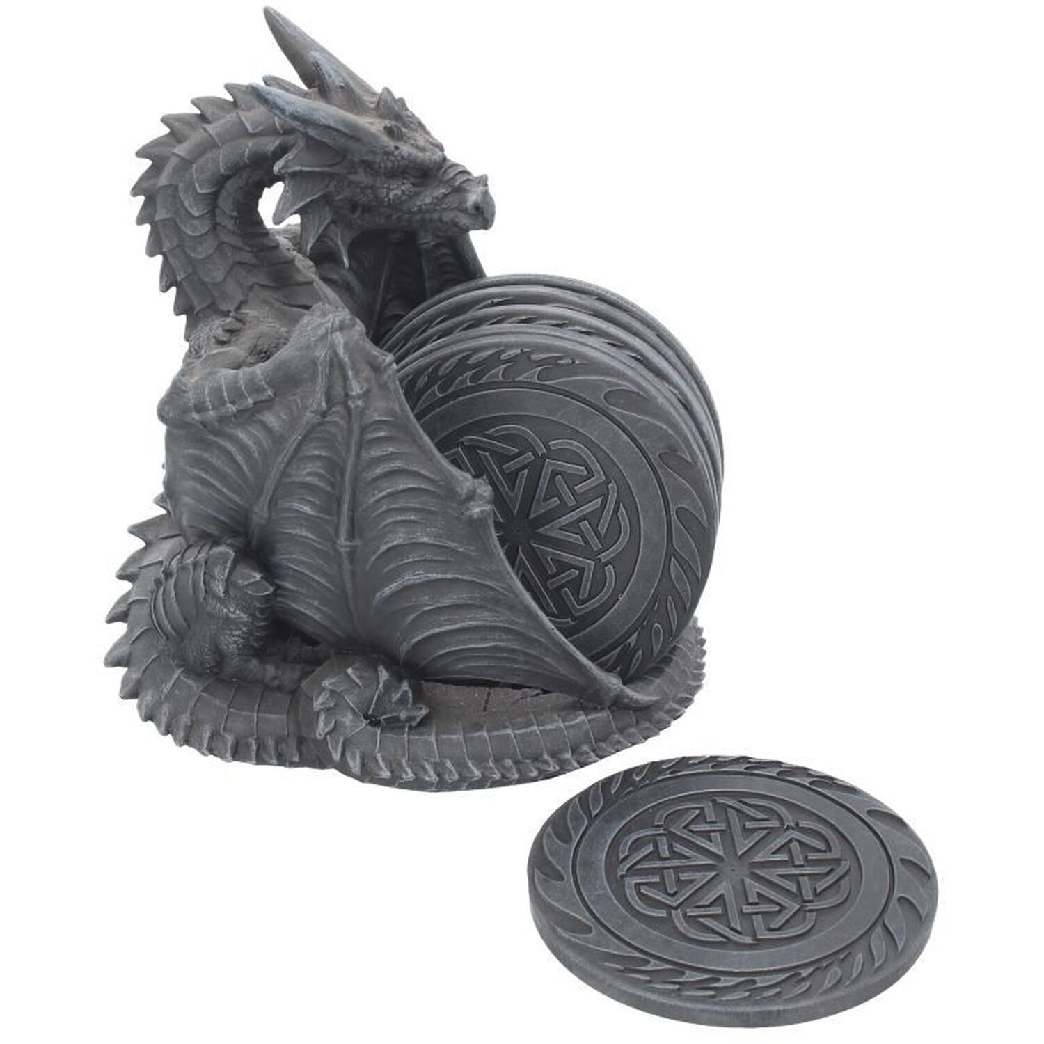 Image of Dragons Lair Coaster Set - Black