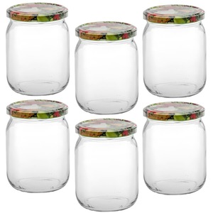Glass Storage Jars With Lids