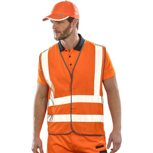 Result Mens Core High-Visibility Safety Motorway Vest