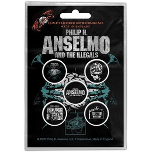 Philip H. Anselmo & The Illegals Brain Badge