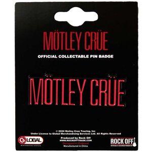 Motley Crue Logo Badge