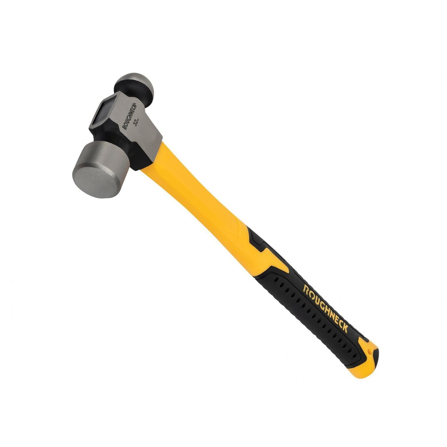 Roughneck Ball Pein Hammer, Fibreglass Shaft - Multi Colour