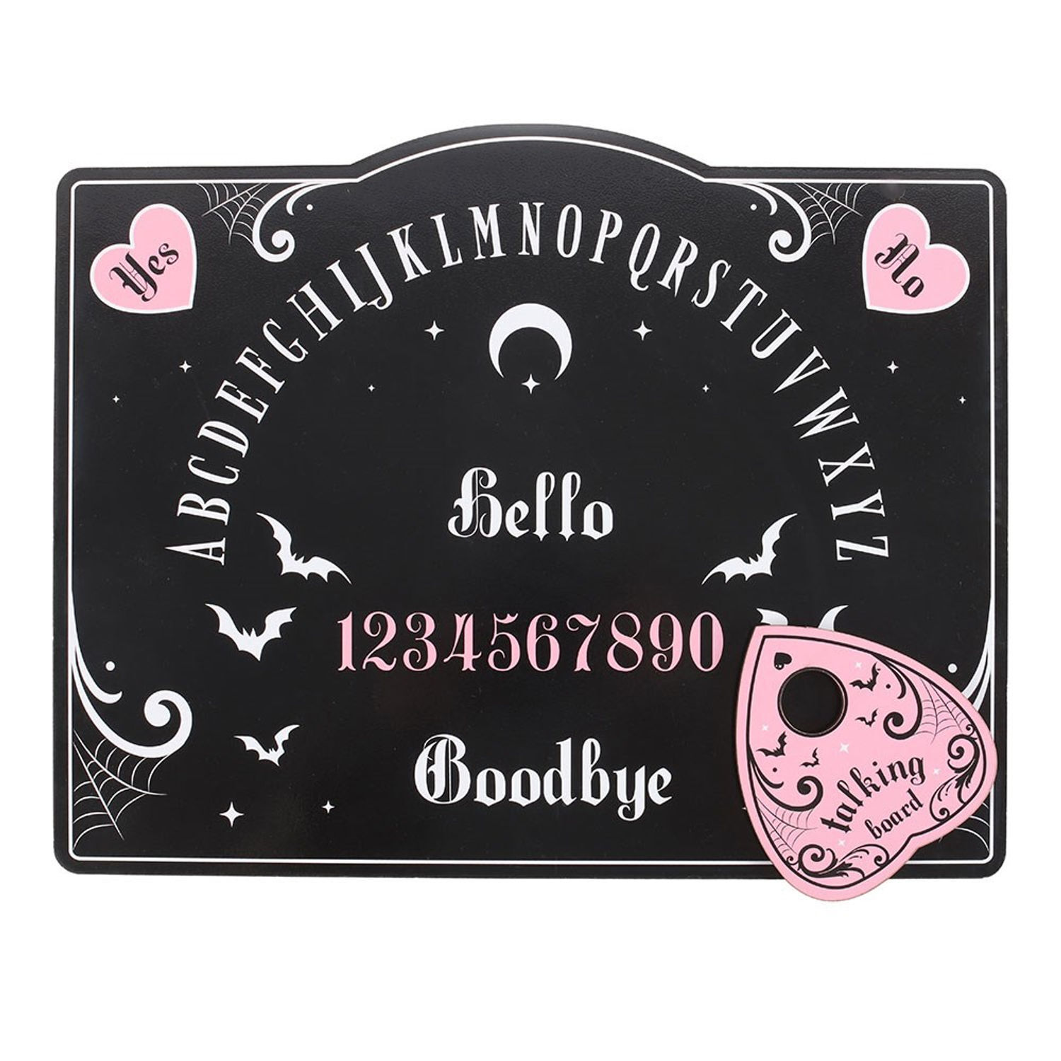 Something Different Cork Talking Board - Black/Pink/White