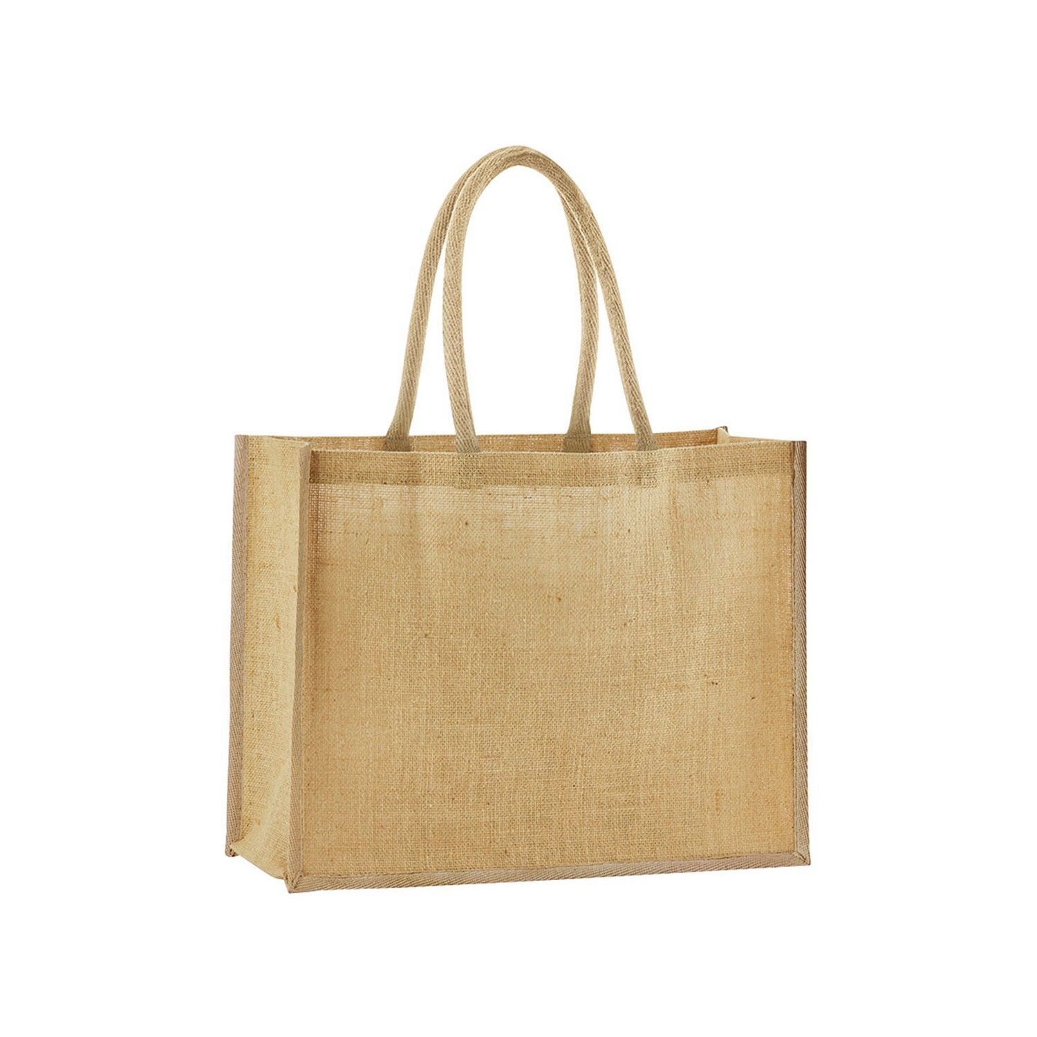 Westford Mill Classic Starched Jute Tote Bag - Natural
