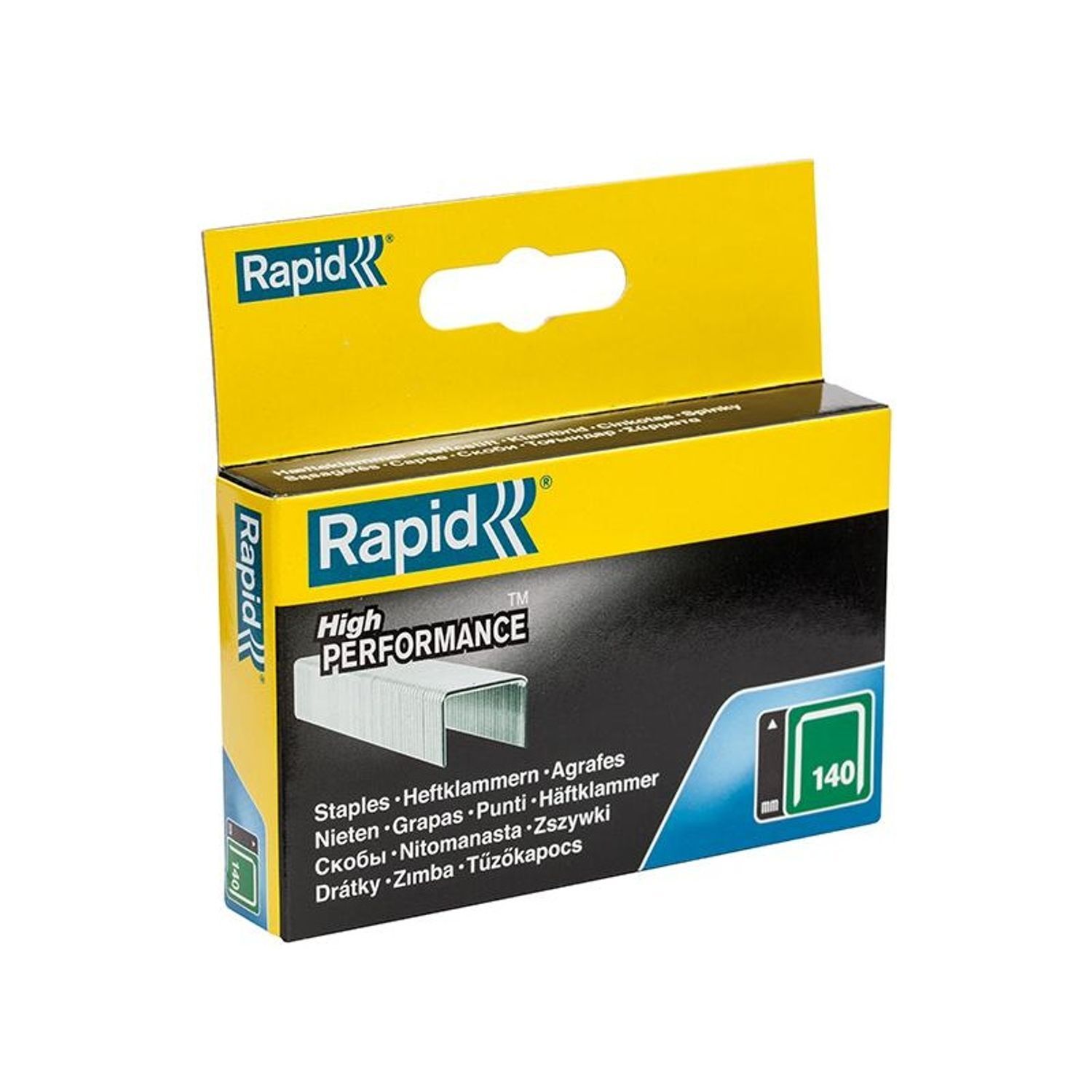 Rapid 140 Series Galvanised Staples - Galvanised