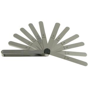 Starrett 467 Feeler Gauge 13 Piece Set 0.0015-0.200In