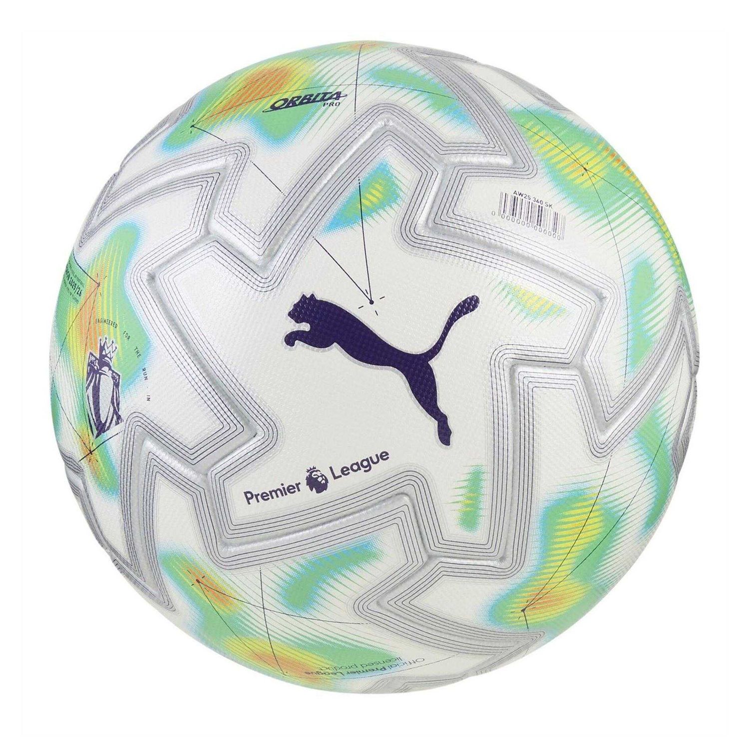 Puma Premier League Orbita Training Football - White/Green