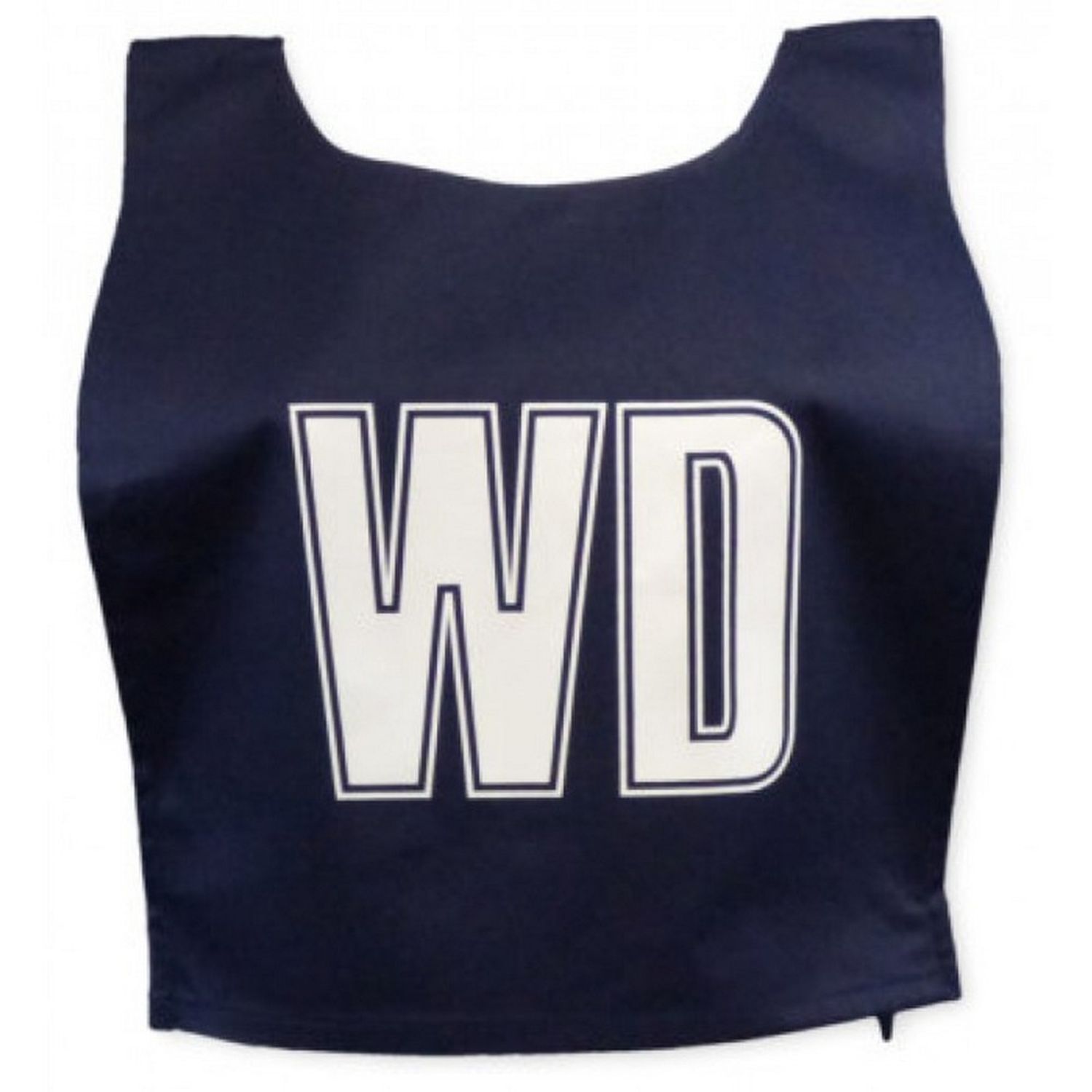 Carta Sport Unisex Adult Lettered Netball Training Bib (Pack Of 7) - Navy/White