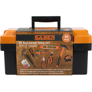 Saber 80 Piece Hand Tool Kit