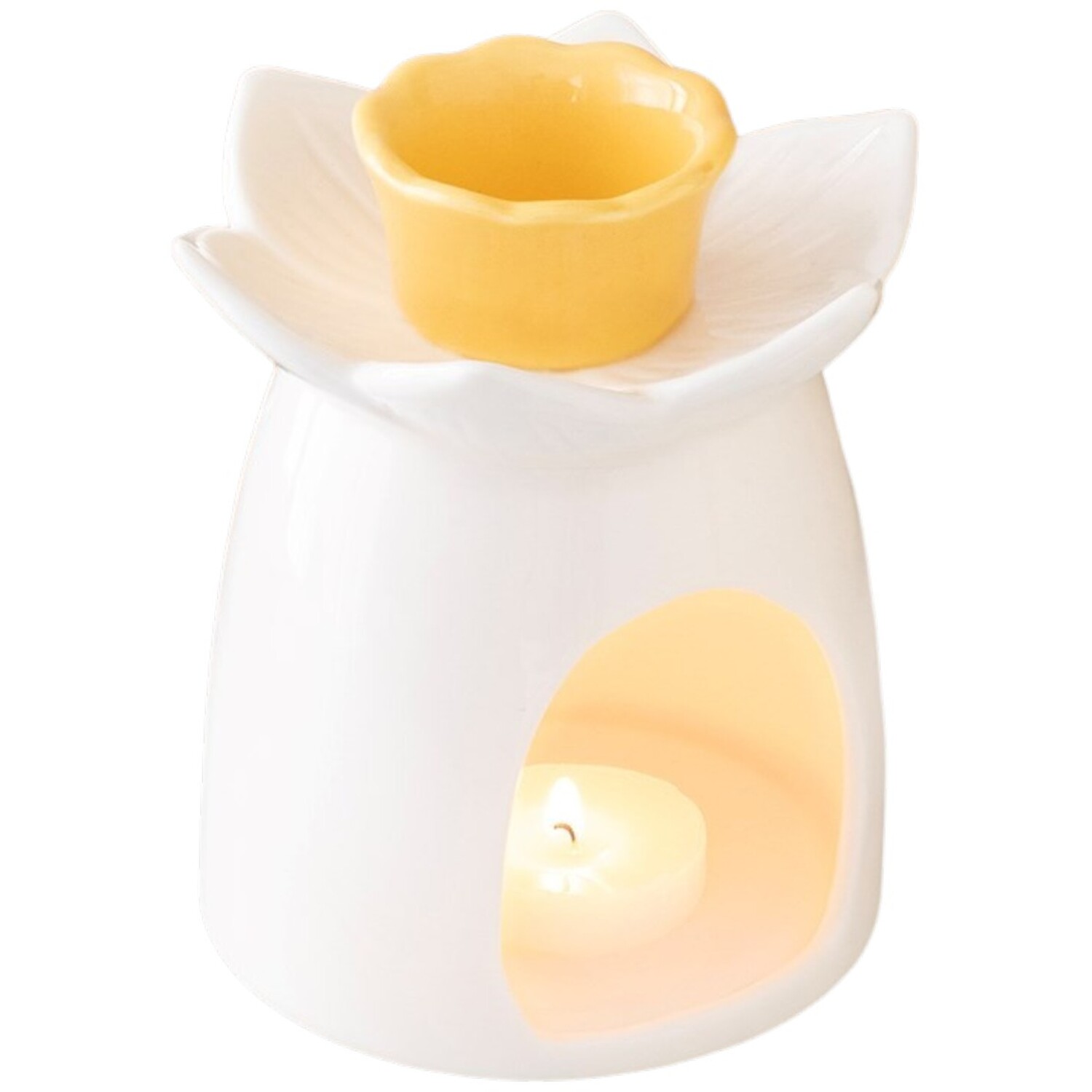 Kingsbury Gifts Daffodil Oil Burner And Wax Warmer