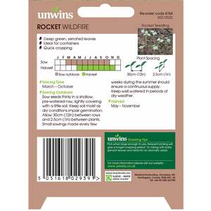 Unwins Rocket Seeds Wildfire