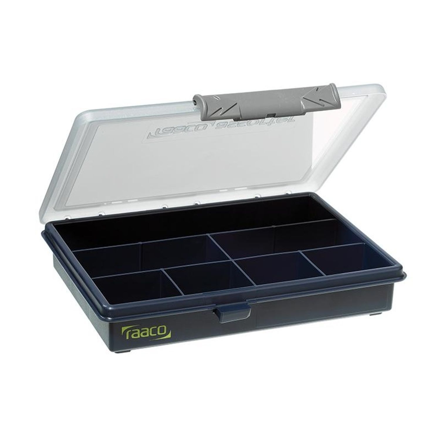 Raaco A6 Profi Service Case Assorter 7 Fixed Compartments - Multi Colour