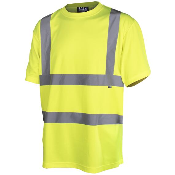 Scan hi-vis utility waistcoat green L (44in).