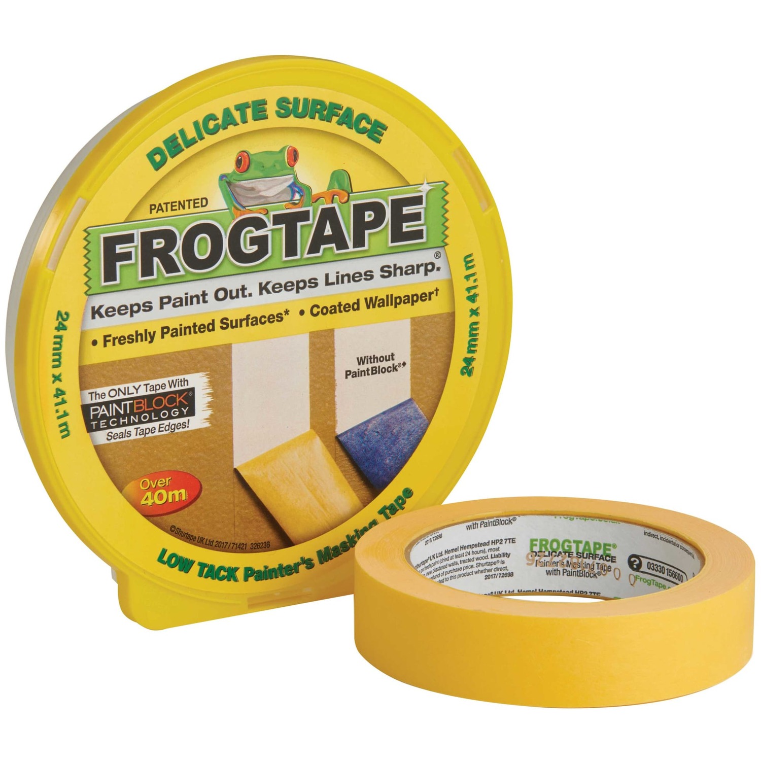 Shurtape Frogtape Delicate Masking Tape 24Mm X 41.1M Shu202552 - Image 9