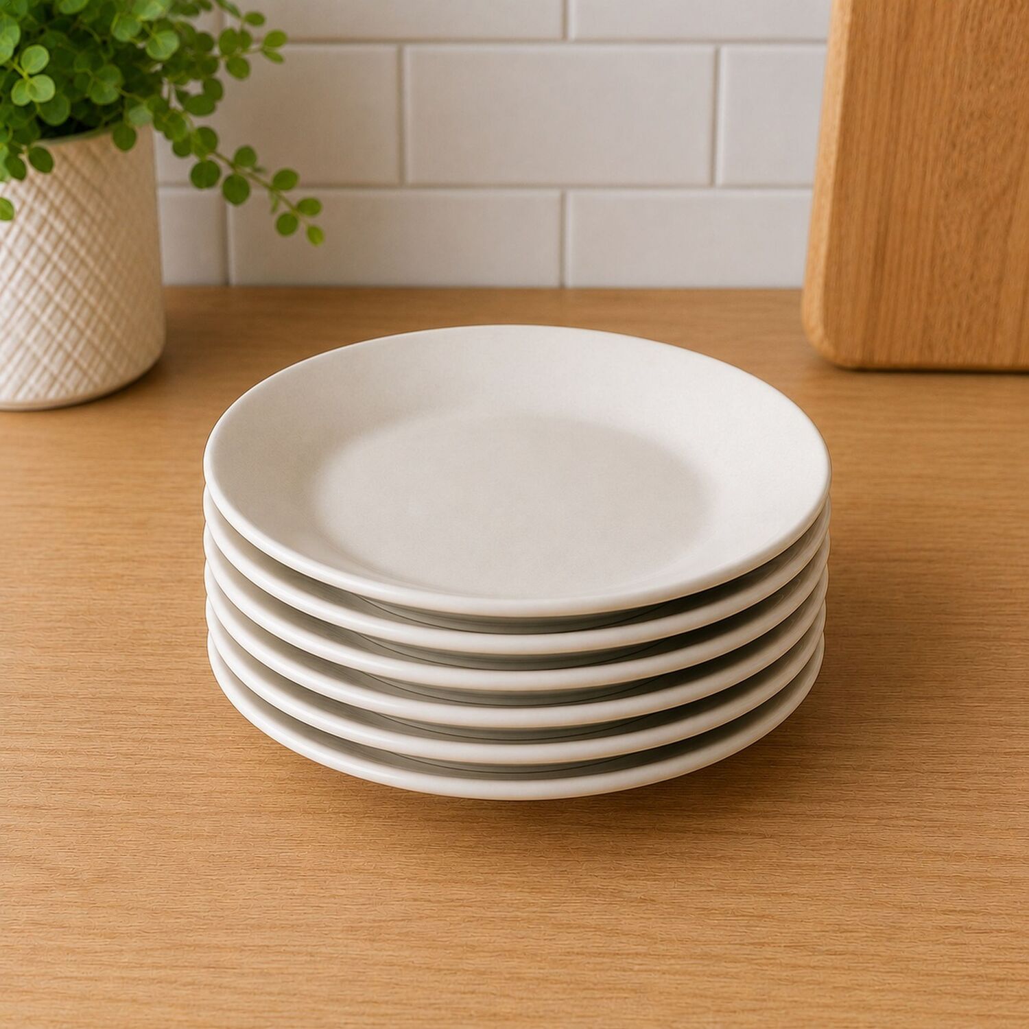 Image of 6x Porcelain Side Plate 7.5 Inch&hellip;