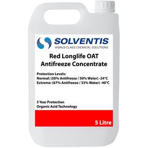 Red Antifreeze Concentrate Coolant Long Life Red Coolant G12+ Engine Coolant 5L