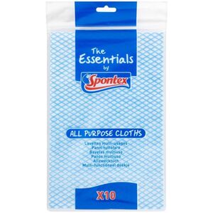 Spontex Essentials Cleaning Cloths (Pack of 10)