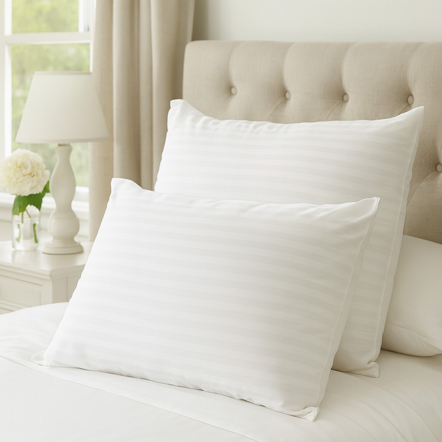 Voltico Hotel Quality Soft Support Pillows 2 Pack in White