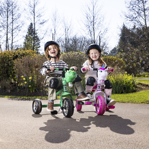 Unicorn Bubble Go Trike - White